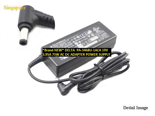 *Brand NEW* PA-3468U-1ACA DELTA 19V 3.95A 75W AC DC ADAPTER POWER SUPPLY